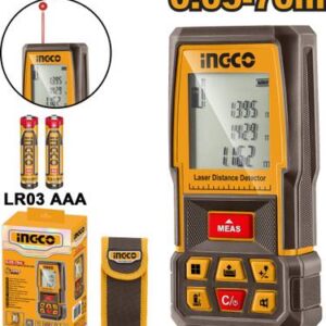 INGCO HLDD0708 HLDD0708 Laser distance detector 0.05-70m Non-magnetic Electronic Level  (700 cm)