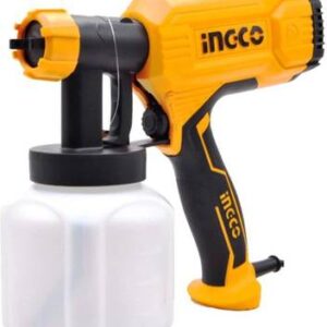 INGCO SPG35508 TOOLS MASTER SPG3508 Electric HVLP Paint Spray Gun 450W Portable Painting/Spraying Machine -Fast Air Painting Tool HVLP Sprayer  (Yellow)